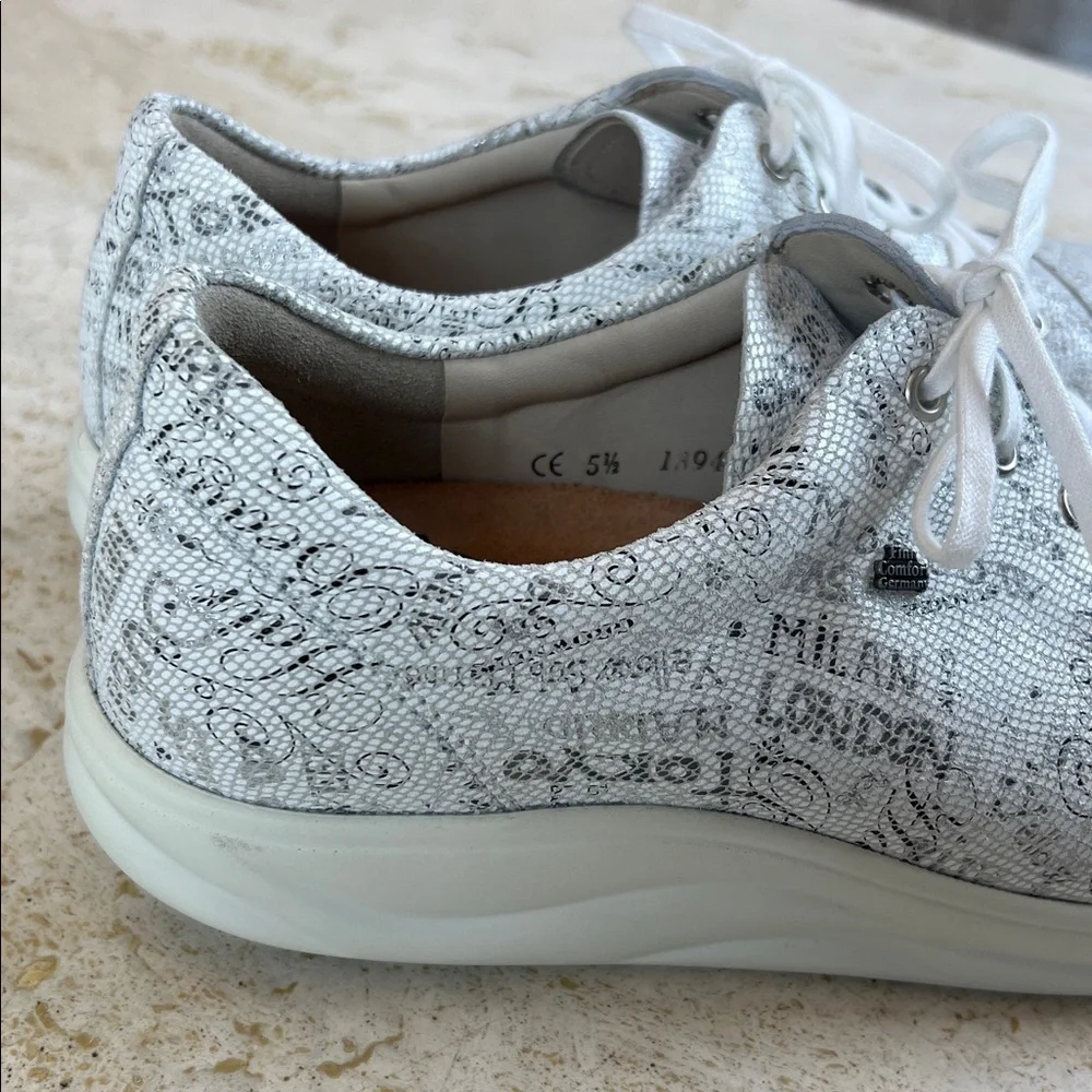 Finn Comfort Made in Germany Womens Ikebukuro Shoe - Words Bianco, Size 8 US - Picture 6 of 17